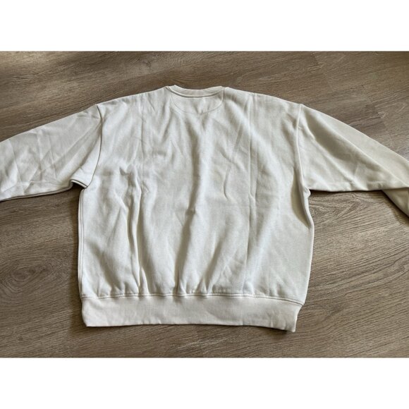 Pink Victoria Secret Winter Graphic Sweatshirt Off White XL Aspen Ski Boots - Picture 8 of 8